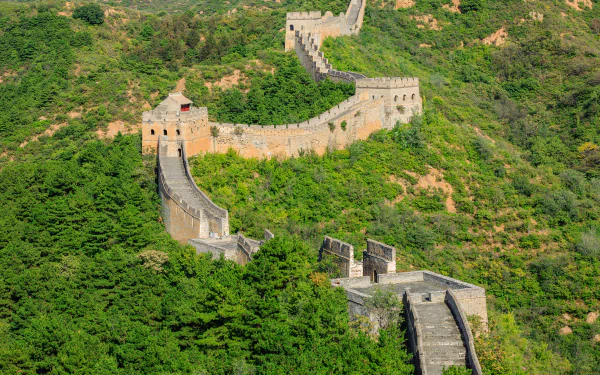 China man made Great Wall of China HD Desktop Wallpaper | Background Image