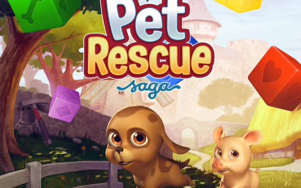  Pet Rescue Saga, Dog and Pig