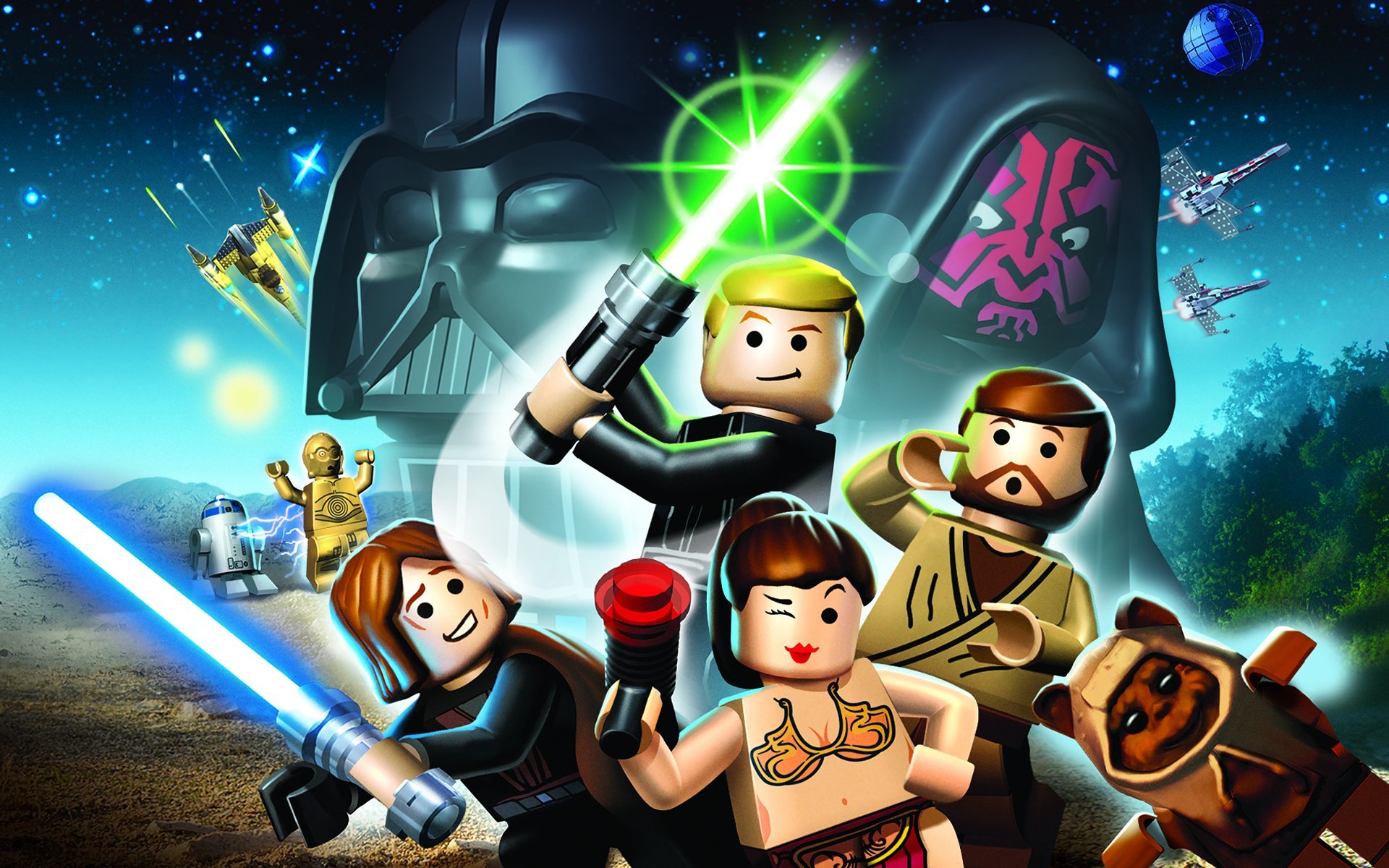 Video Game LEGO Star Wars: The Complete Saga HD Wallpaper | Background Image