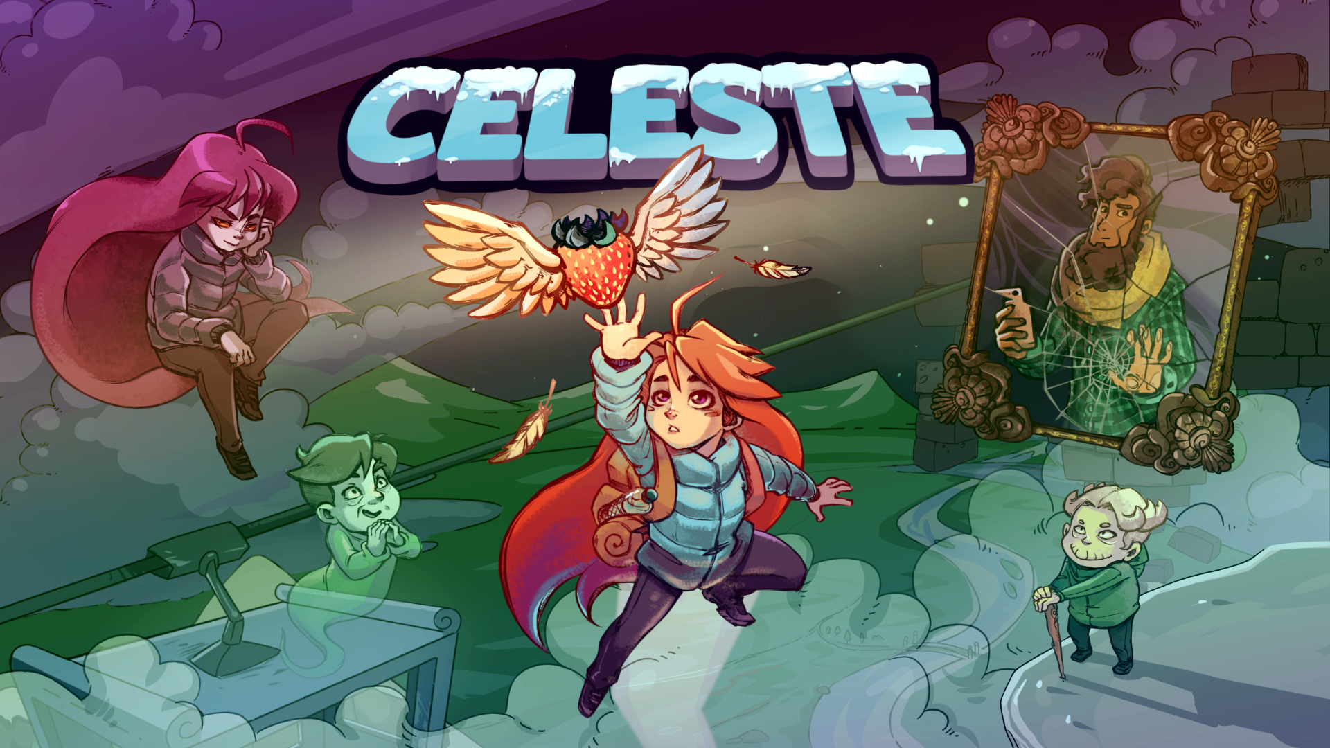 Resultado de imagen de Celeste game wallpaper