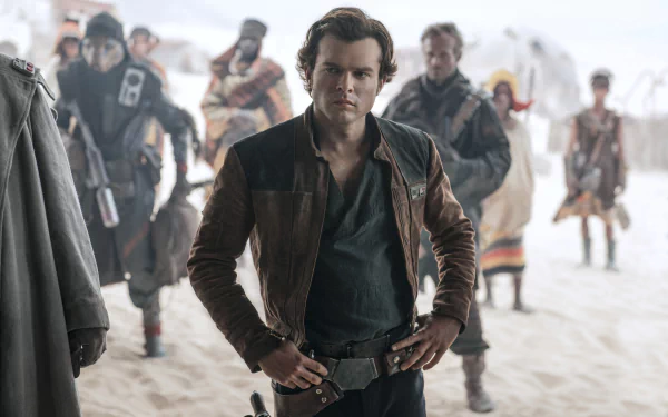 Han Solo Alden Ehrenreich movie Solo: A Star Wars Story HD Desktop Wallpaper | Background Image
