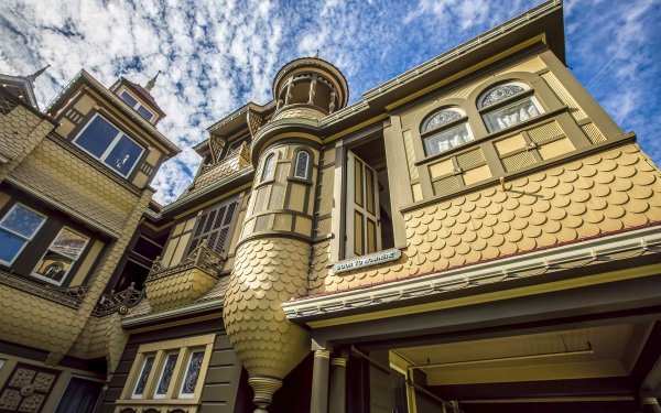 Man Made House Winchester House HD Wallpaper | Background Image