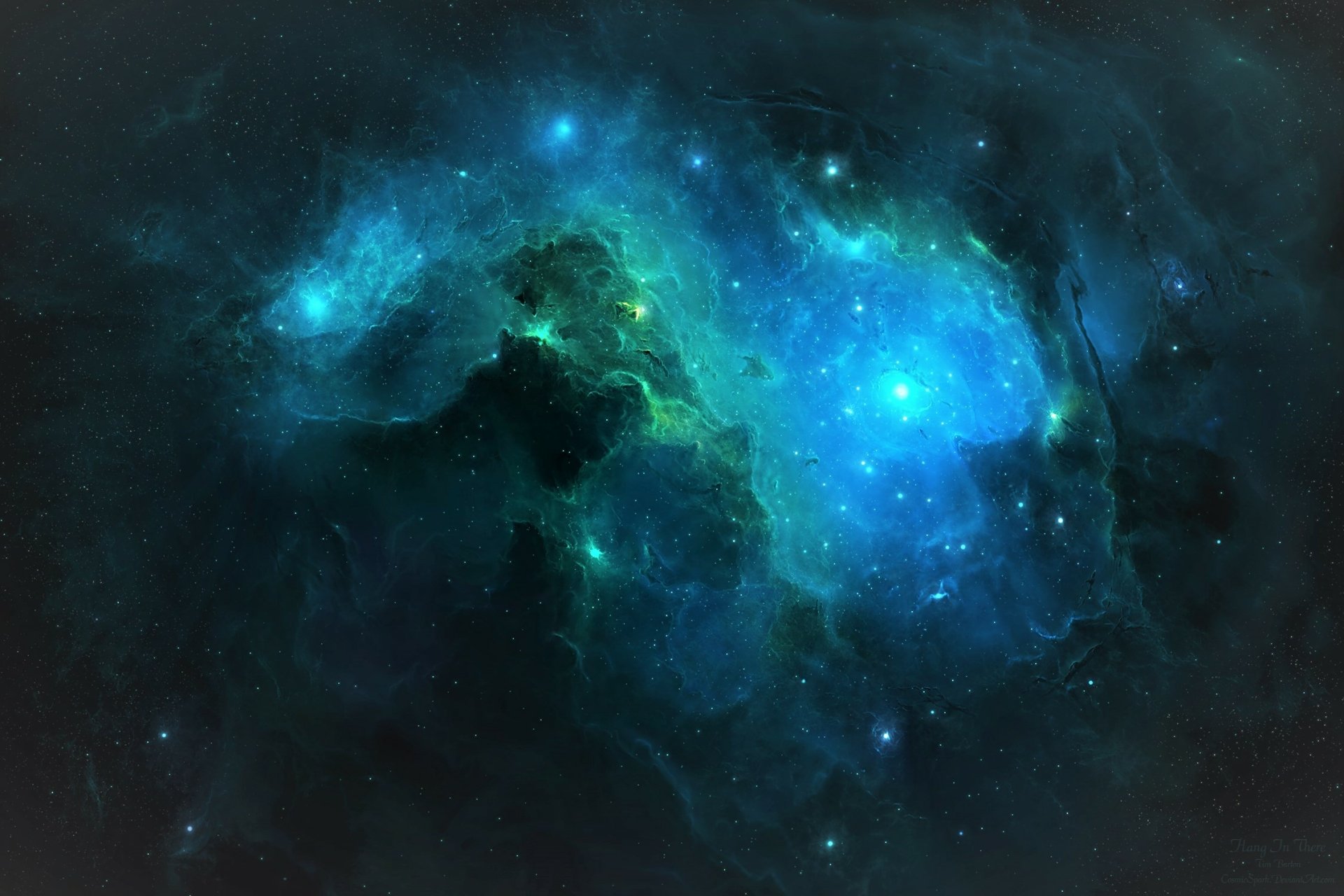 Download Star Blue Space Sci Fi Nebula Hd Wallpaper By Tim Barton 5028