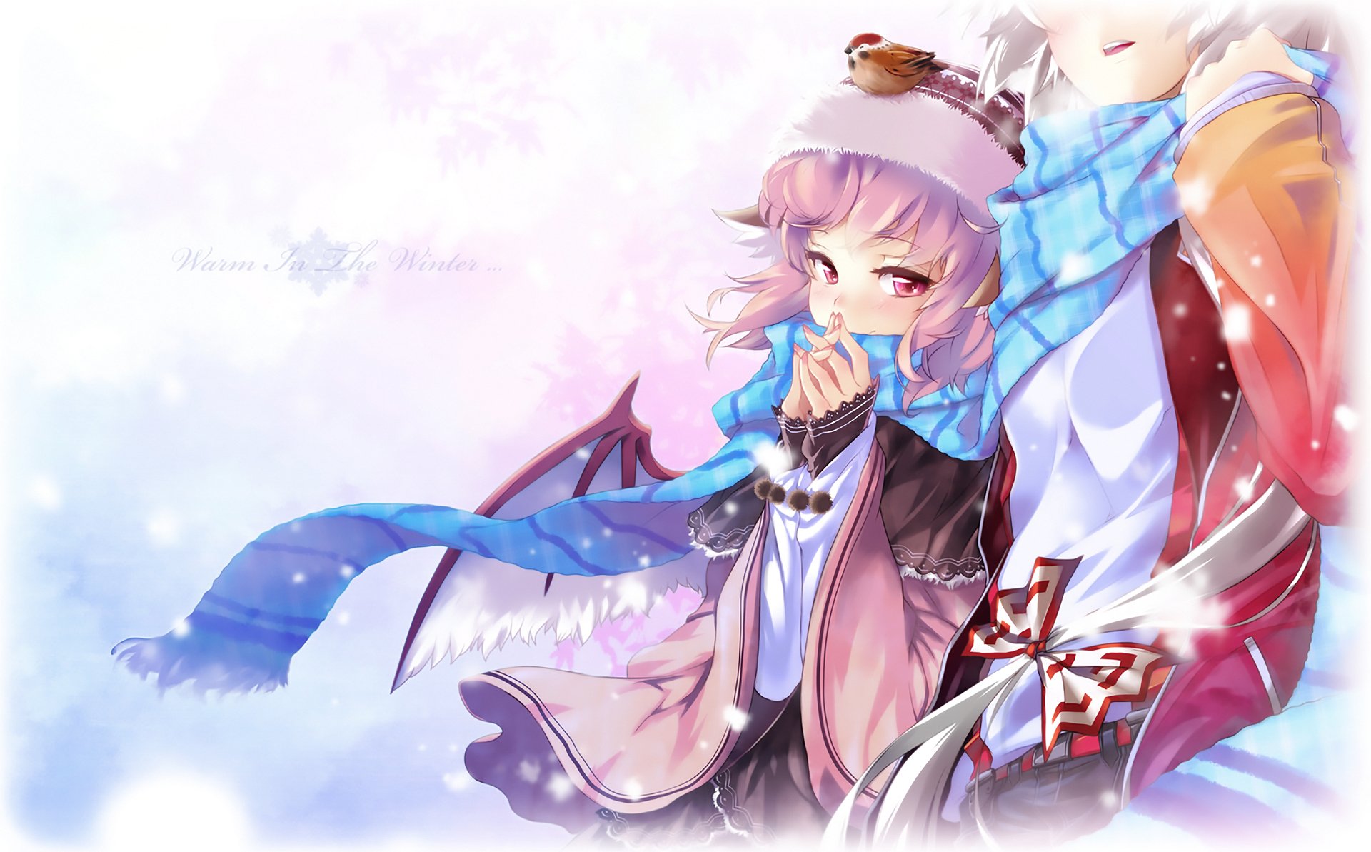 Download Mystia Lorelei Mokou Fujiwara Anime Touhou HD Wallpaper by Hong