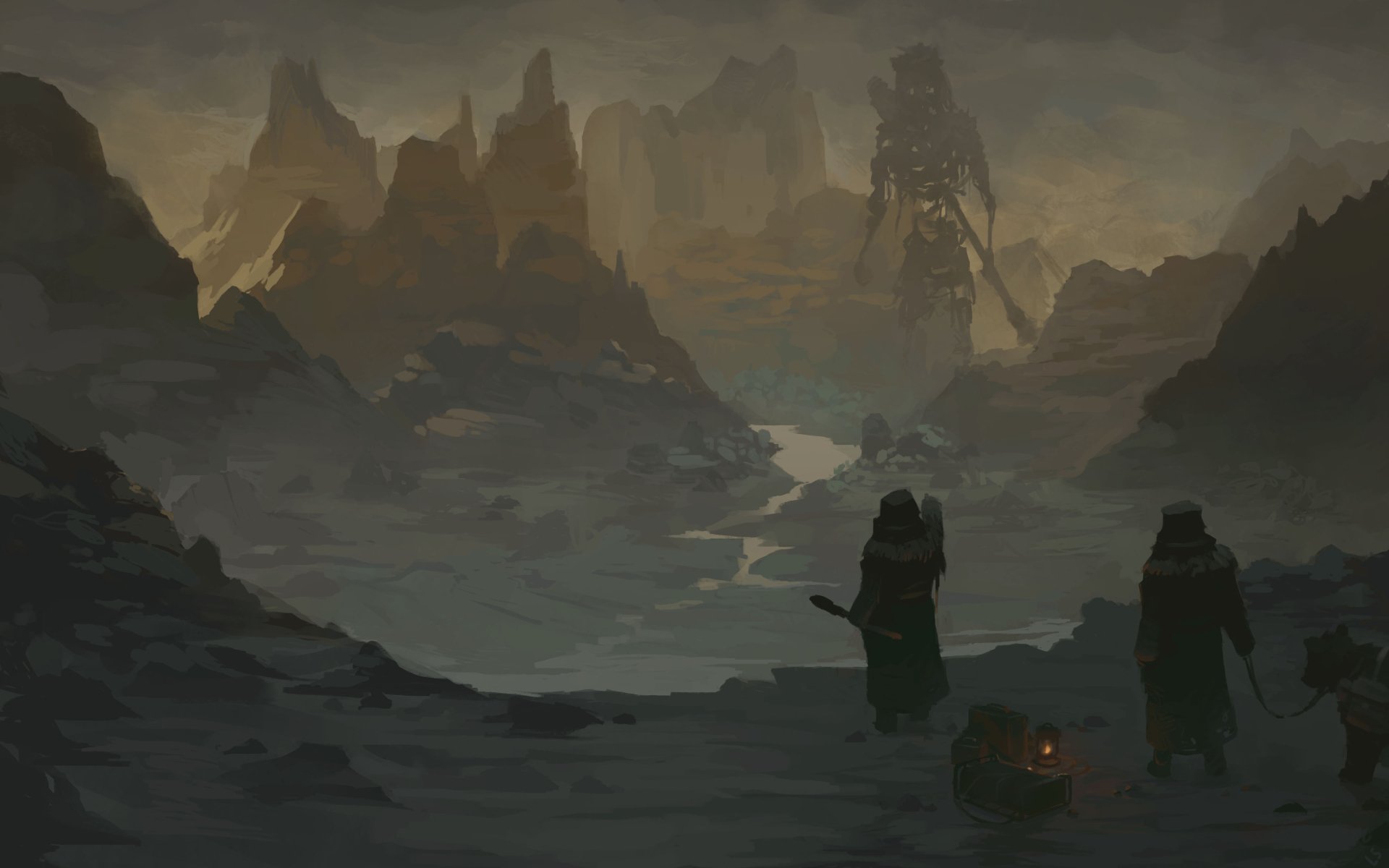 4K Ultra HD Fantasy Realm: Mystical Landscape Adventure by leer5 ...