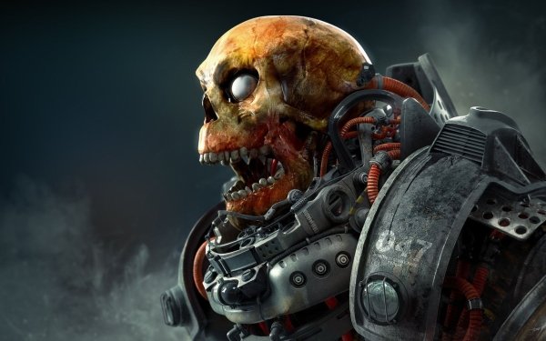 Sci Fi Dark Skull Creepy HD Wallpaper | Background Image