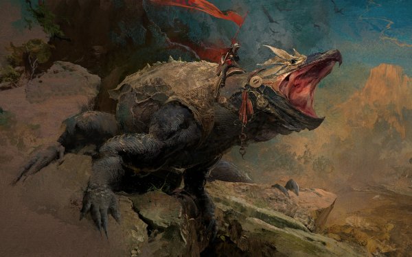 Fantasy Creature Banner HD Wallpaper | Background Image