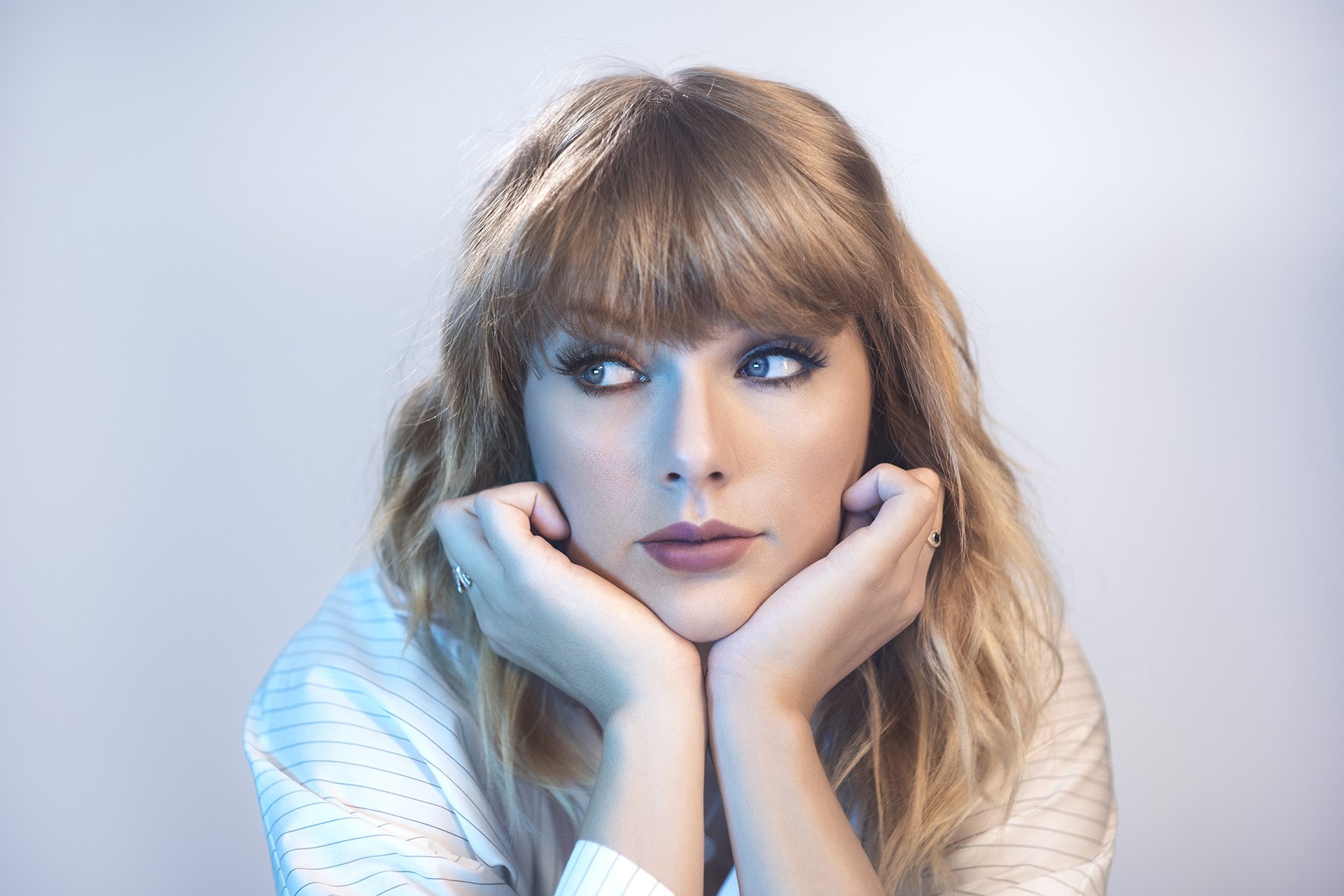 Download Face Blue Eyes Blonde Singer Music Taylor Swift HD Wallpaper