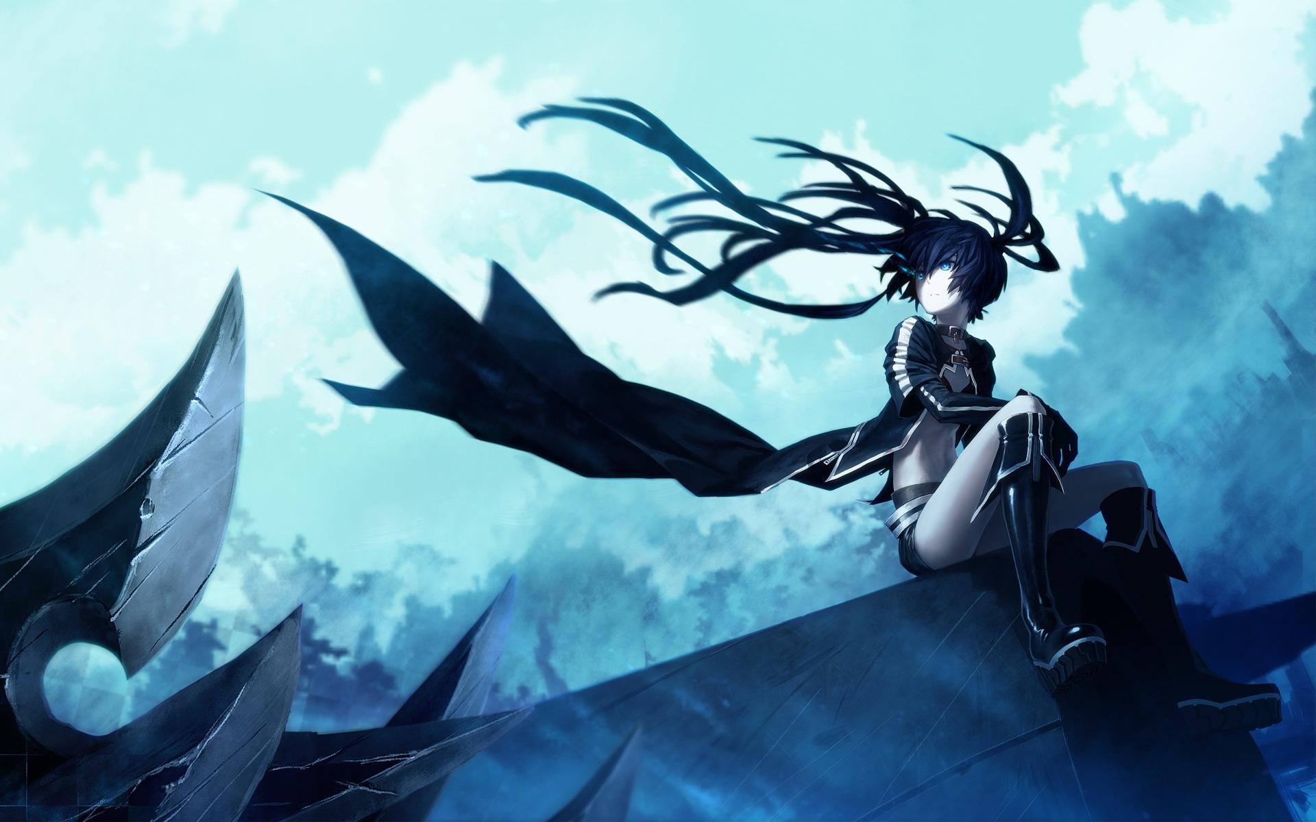 Black rock shooter манга фото 60