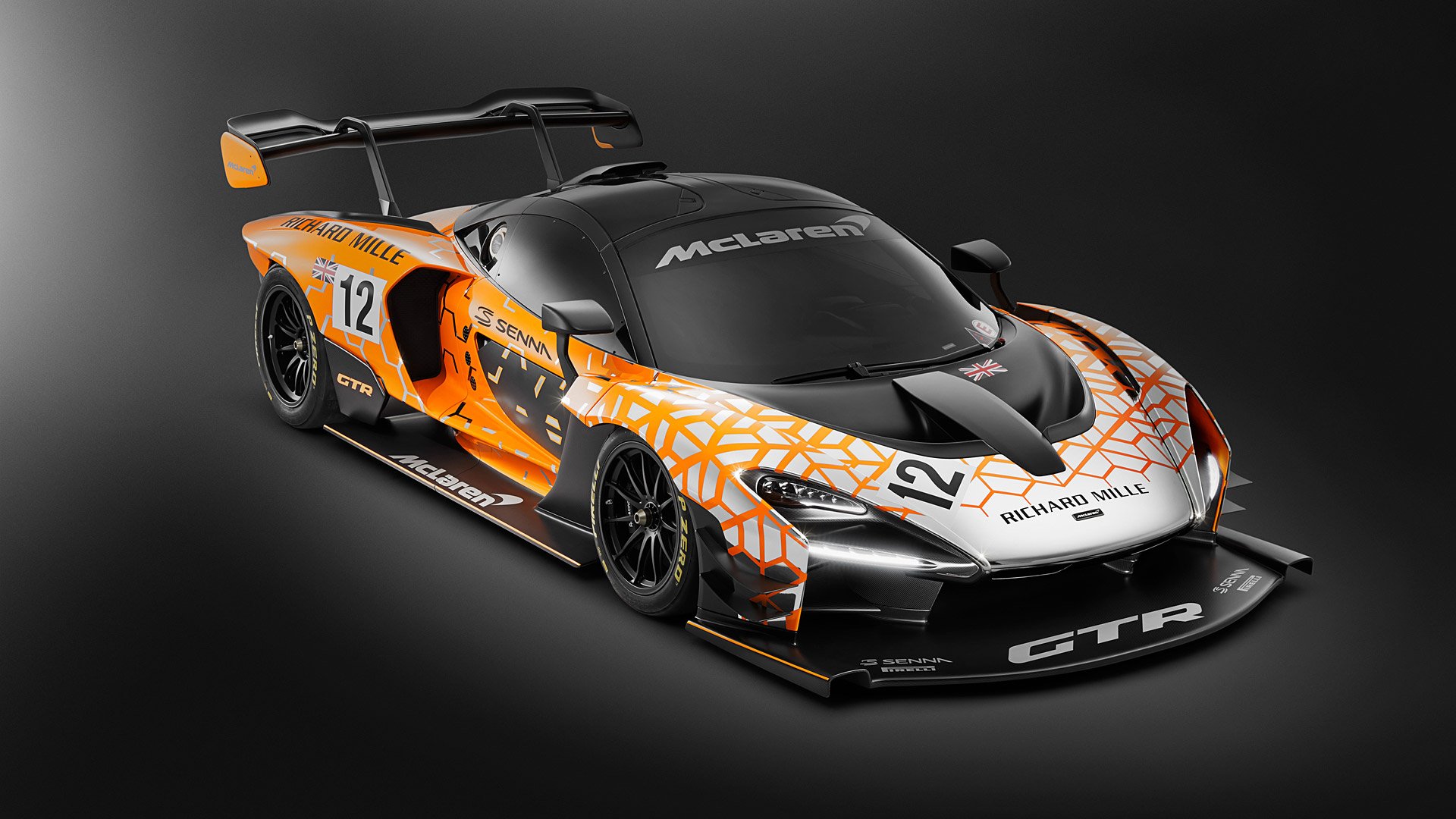 Mclaren senna gtr лего