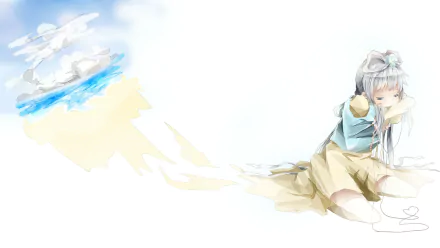Luo Tianyi Anime Vocaloid HD Desktop Wallpaper | Background Image