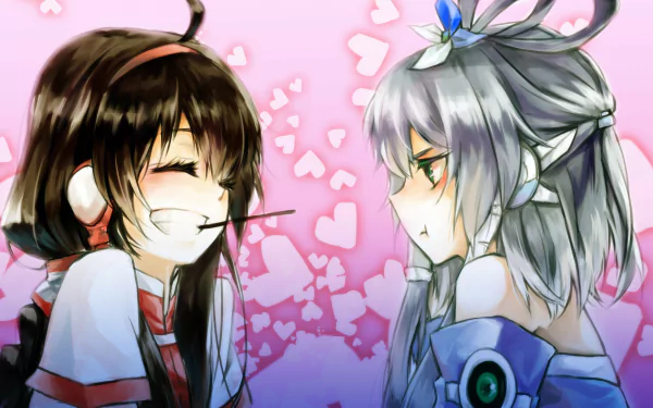 Luo Tianyi Yuezheng Ling Anime Vocaloid HD Desktop Wallpaper | Background Image