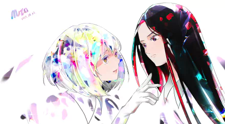 Bort (Land of the Lustrous) Diamond (Land of the Lustrous) Anime Land of the Lustrous HD Desktop Wallpaper | Background Image