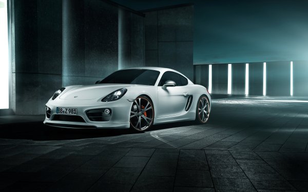 Vehicles Porsche Cayman Porsche Car White Car HD Wallpaper | Background Image