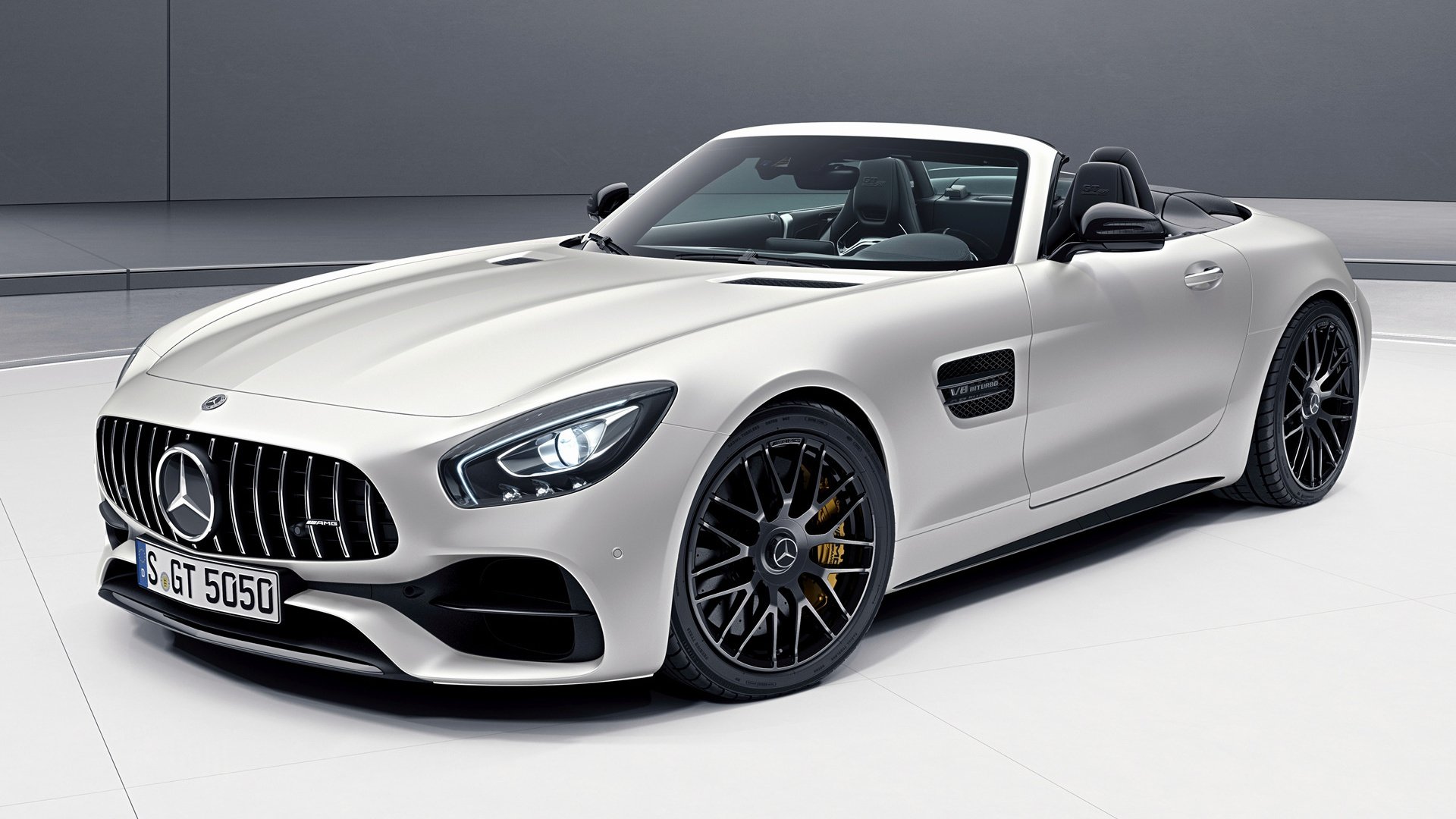 2017 Mercedes-AMG GT C Roadster Edition 50 HD Wallpaper | Background Image | 1920x1080 | ID ...