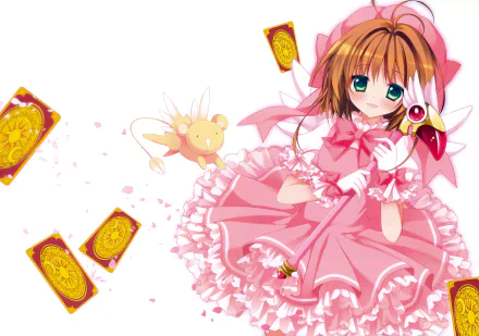 Keroberos (Card Captor Sakura) Sakura Kinomoto Anime Cardcaptor Sakura HD Desktop Wallpaper | Background Image