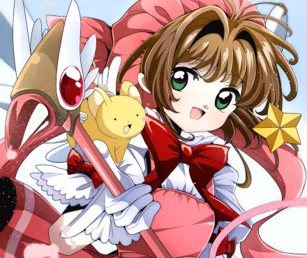 Keroberos (Card Captor Sakura) Sakura Kinomoto Anime Cardcaptor Sakura HD Desktop Wallpaper | Background Image