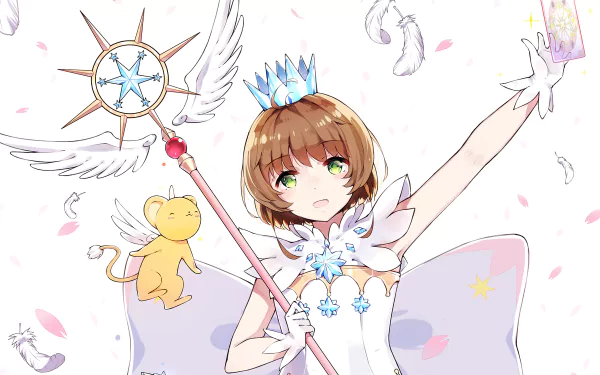 Keroberos (Card Captor Sakura) Sakura Kinomoto Anime Cardcaptor Sakura HD Desktop Wallpaper | Background Image