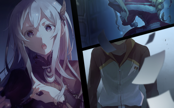 Anime Re:ZERO -Starting Life in Another World- Subaru Natsuki Echidna Beatrice HD Wallpaper | Background Image