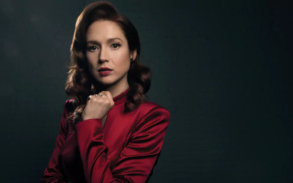 redhead actress Celebrity Ellie Kemper HD Desktop Wallpaper | Background Image