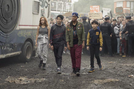 Win Morisaki Philip Zhao Olivia Cooke Lena Waithe movie Ready Player One HD Desktop Wallpaper | Background Image