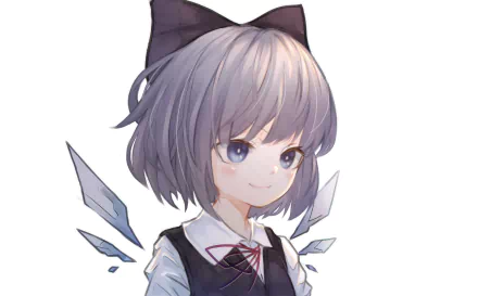 Cirno (Touhou) Anime Touhou HD Desktop Wallpaper | Background Image