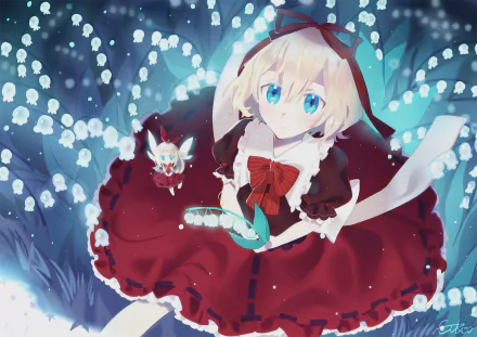 Su-San (Touhou) Medicine Melancholy Anime Touhou HD Desktop Wallpaper | Background Image