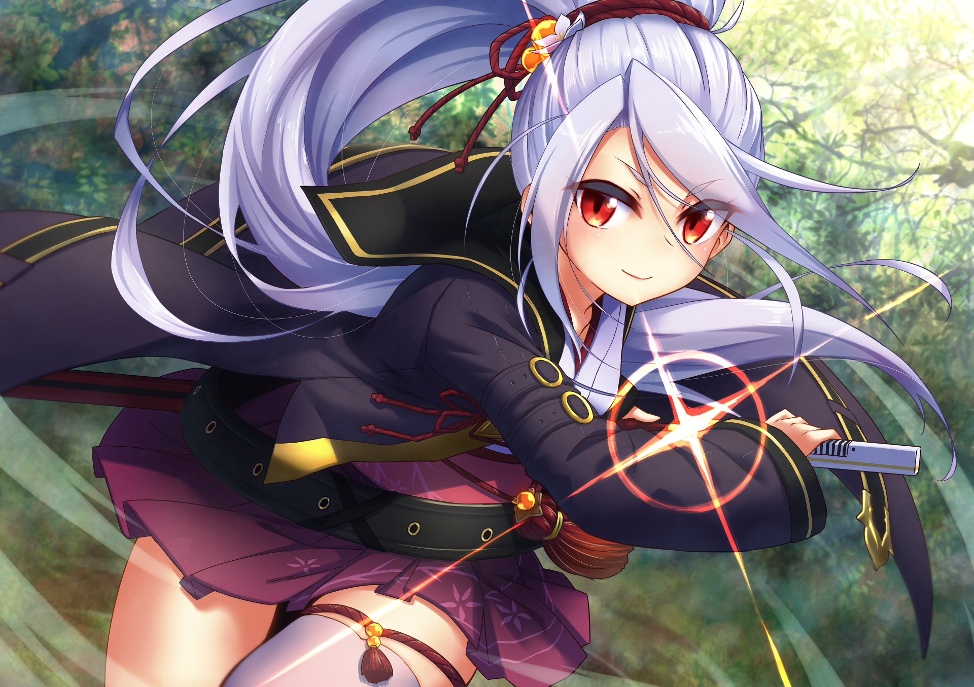 Anime Flower Knight Girl HD Wallpaper | Background Image