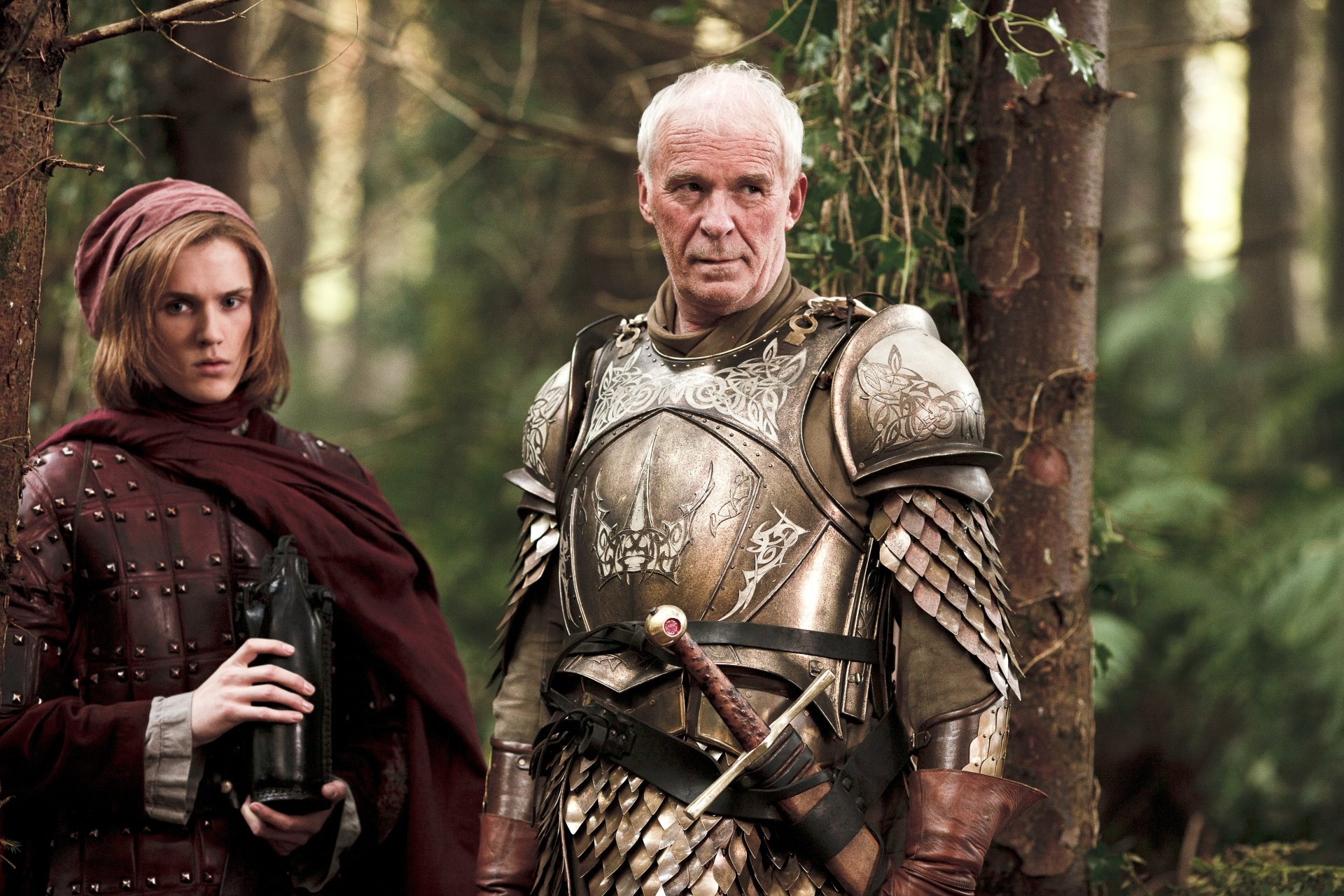 Download Lancel Lannister Ian McElhinney Barristan Selmy TV Show Game Of Thrones 4k Ultra HD Wallpaper