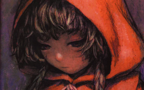 fantasy red riding hood HD Desktop Wallpaper | Background Image