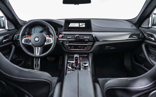 Vehicles BMW M5 BMW Safety Car Car Interior BMW M5 MotoGP Safety Car HD Wallpaper | Background Image