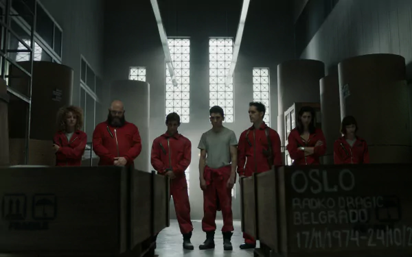 TV Show Money Heist HD Desktop Wallpaper | Background Image