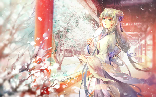 Luo Tianyi Anime Vocaloid HD Desktop Wallpaper | Background Image