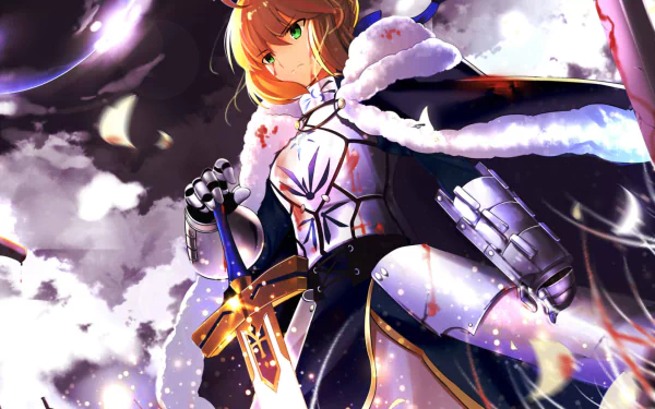 Artoria Pendragon Anime Fate/Grand Order HD Desktop Wallpaper | Background Image