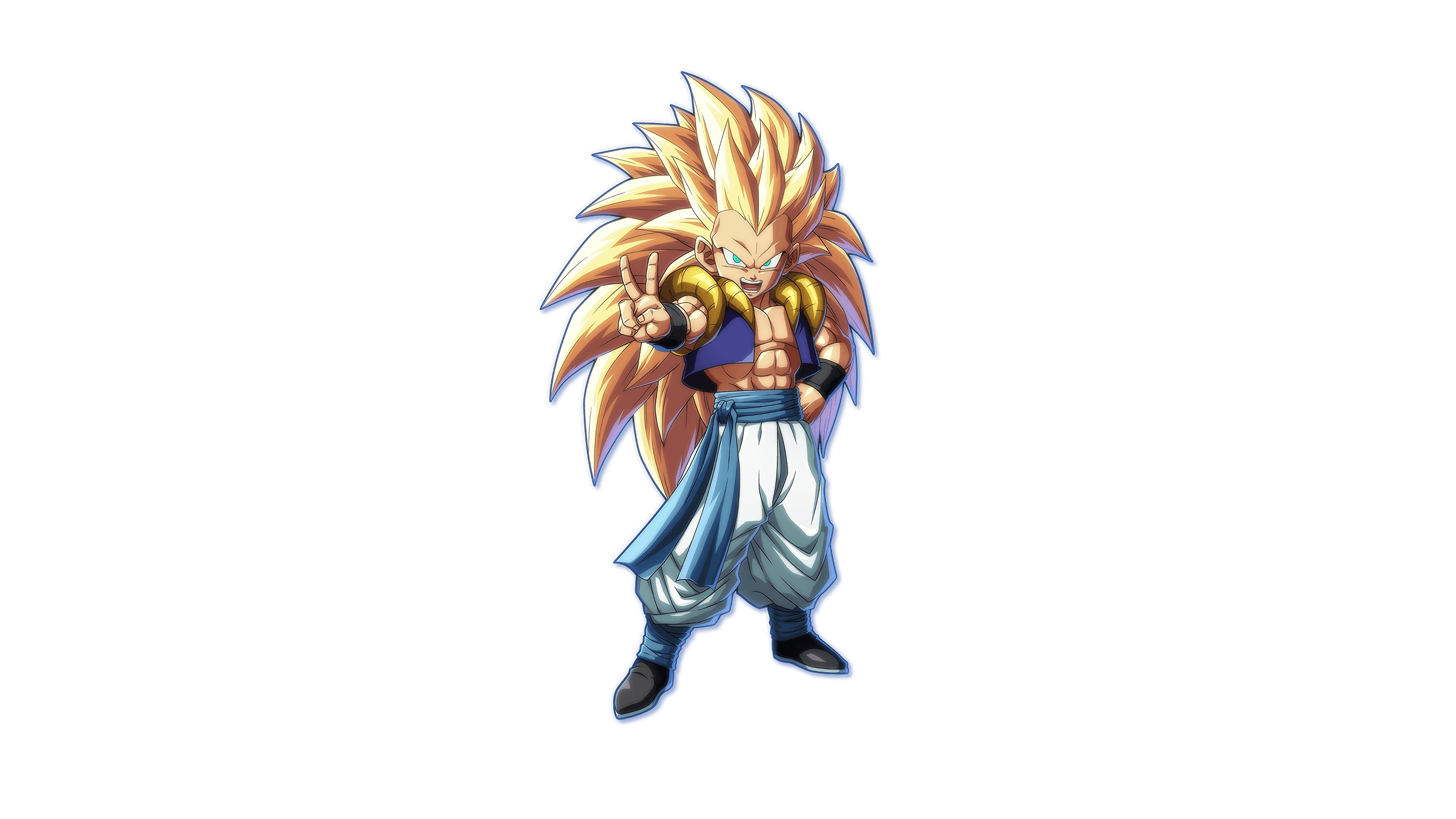 Goku in Super Saiyan 3 mode by Moshabito