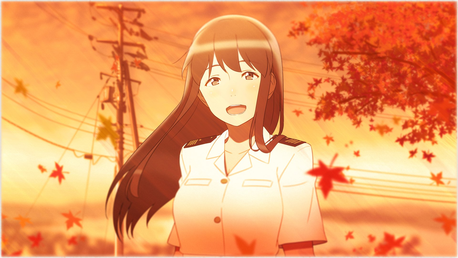 Download Akagi (Kancolle) Anime Kantai Collection HD Wallpaper by きーくん