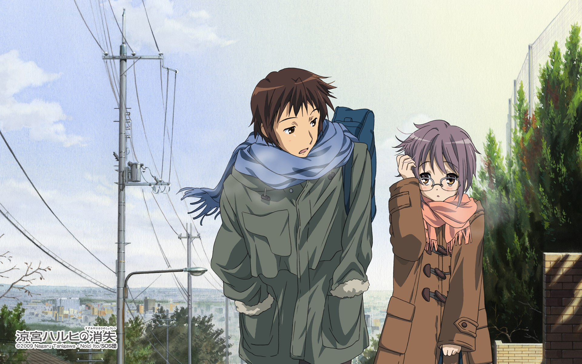 Download Anime The Melancholy Of Haruhi Suzumiya HD Wallpaper