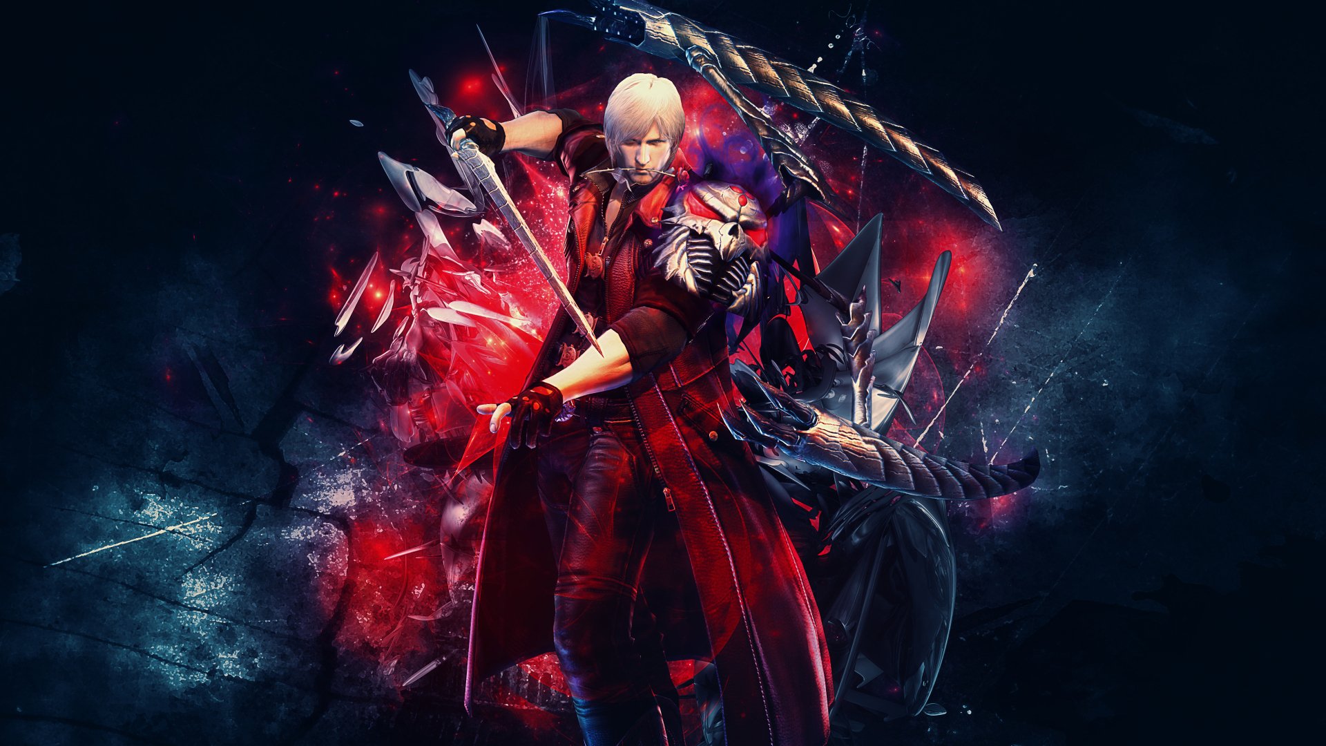 Download wallpaper devil, nero, devil may cry 5, dmc 5, trigger, section games in resolution 1600x1200