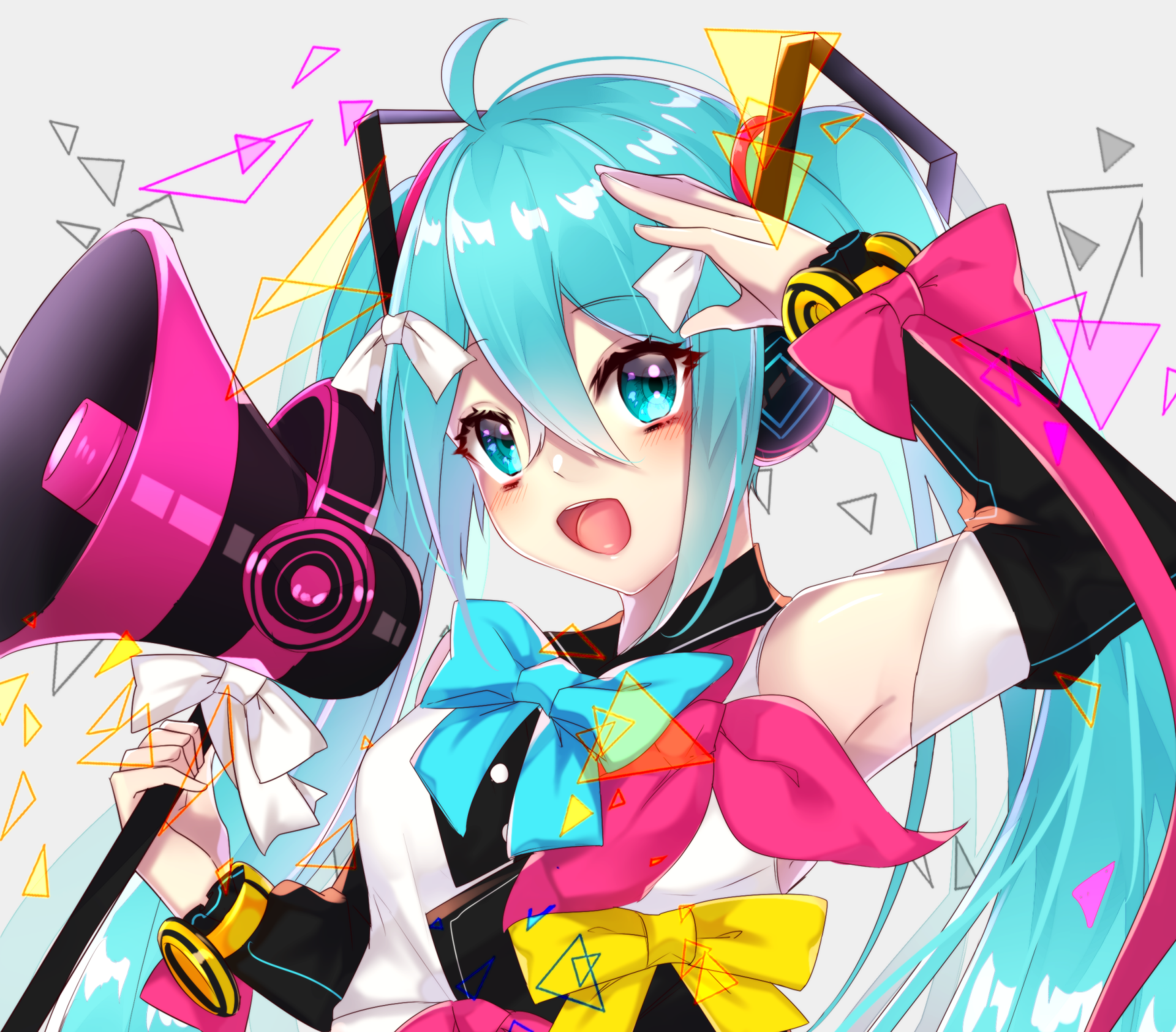 Download Hatsune Miku Anime Vocaloid HD Wallpaper by おやき
