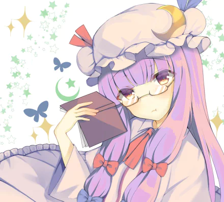 Patchouli Knowledge Anime Touhou HD Desktop Wallpaper | Background Image