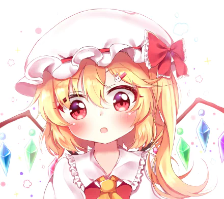 Flandre Scarlet Anime Touhou HD Desktop Wallpaper | Background Image