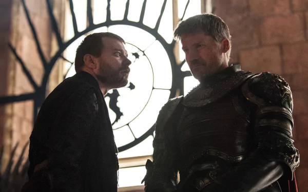 Nikolaj Coster-Waldau Pilou Asbæk Jaime Lannister Euron Greyjoy TV Show Game Of Thrones HD Desktop Wallpaper | Background Image