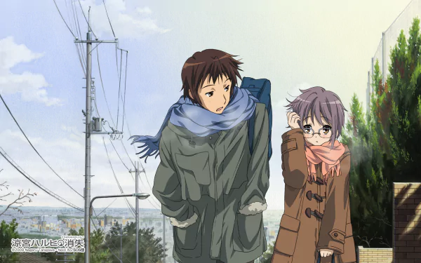 Anime The Melancholy of Haruhi Suzumiya HD Desktop Wallpaper | Background Image