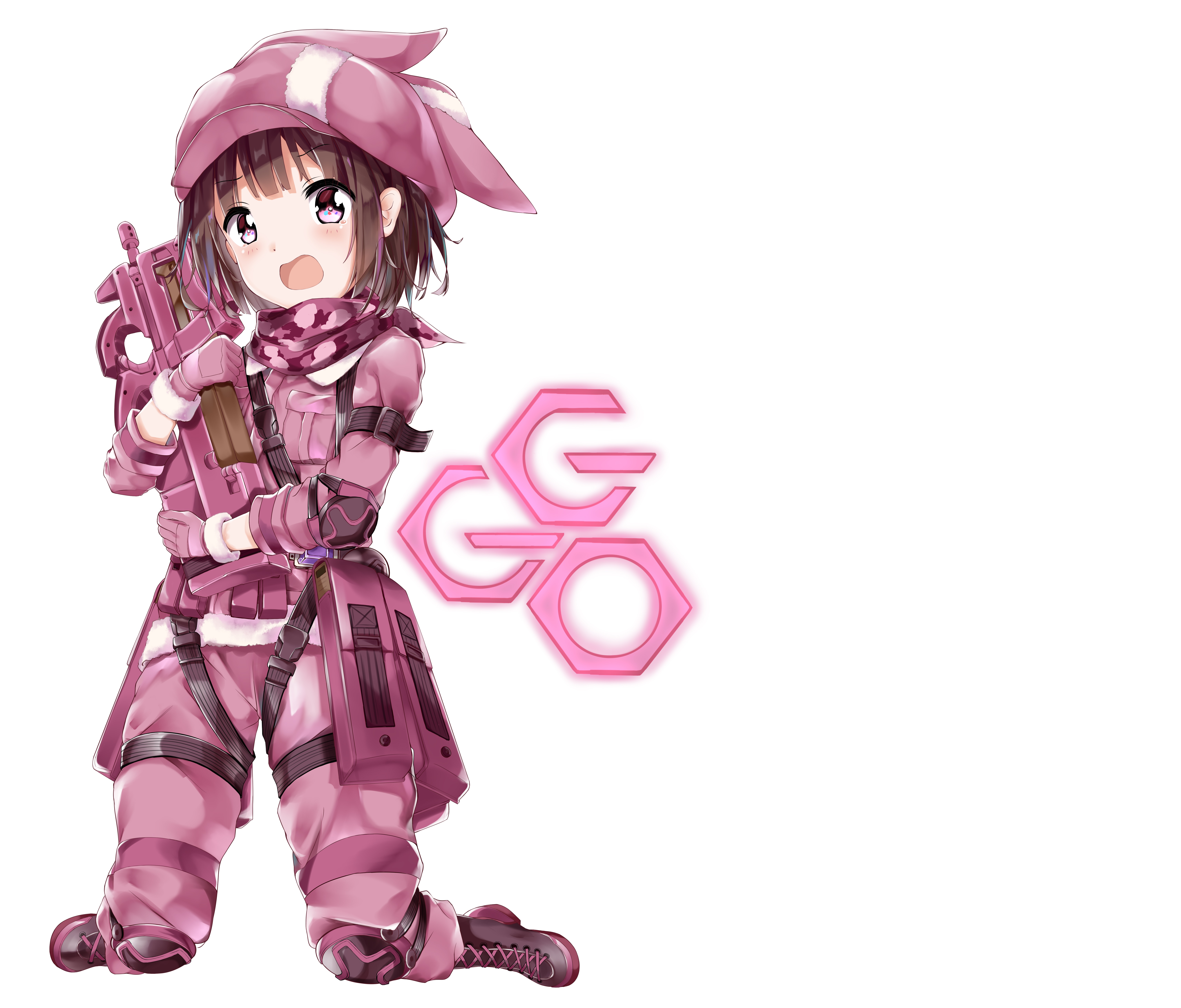 Anime Sword Art Online Alternative: Gun Gale Online HD Wallpaper by AceK