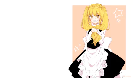 Marisa Kirisame Anime Touhou HD Desktop Wallpaper | Background Image