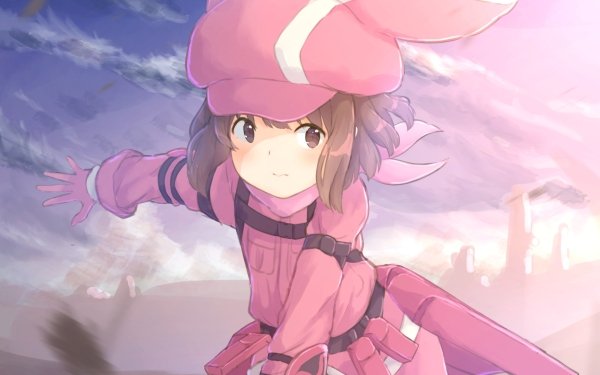 Anime Sword Art Online Alternative: Gun Gale Online Sword Art Online LLENN Karen Kohiruimaki HD Wallpaper | Background Image