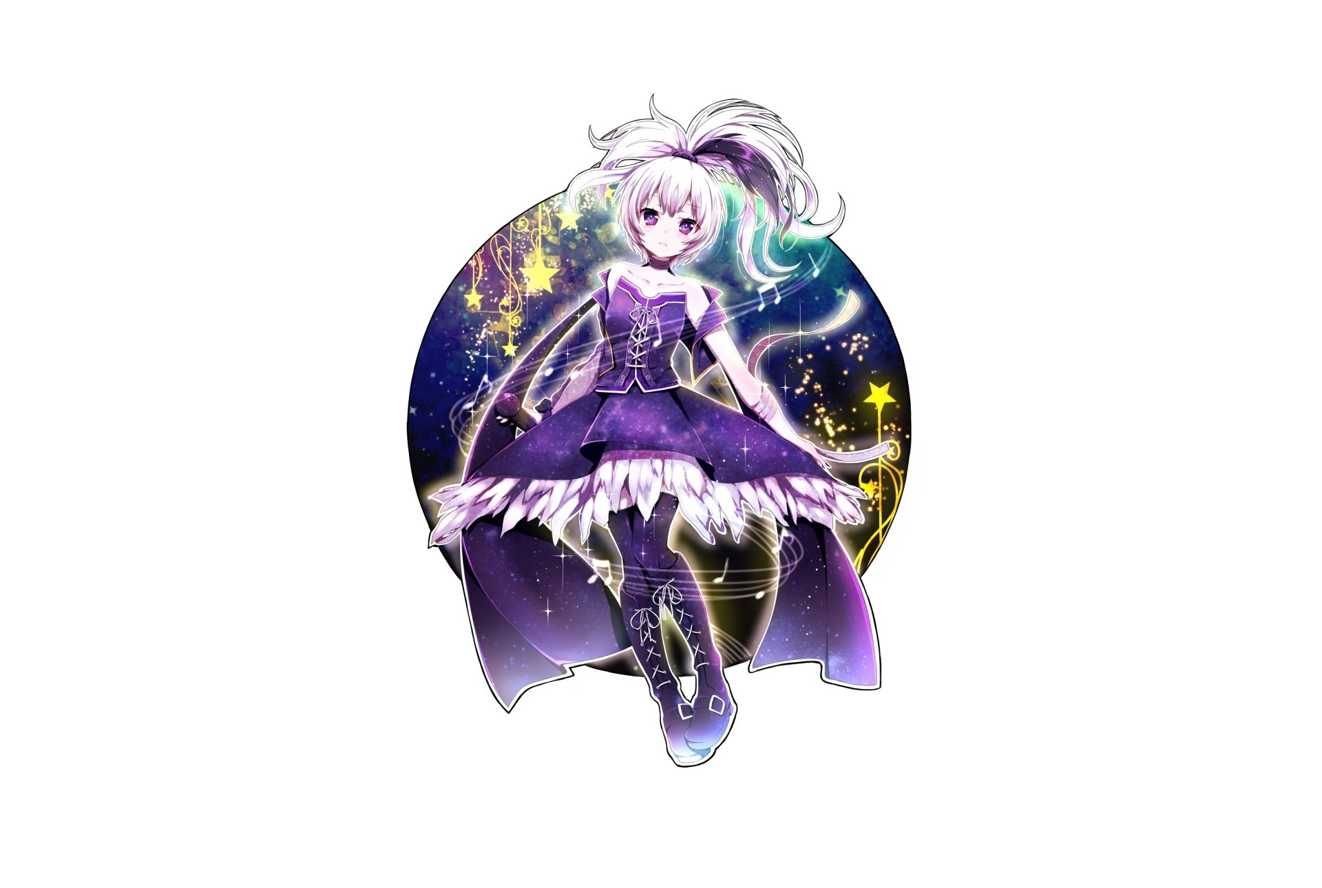 Download Flower (Vocaloid) Anime Vocaloid HD Wallpaper by 鈴木もえこ✿