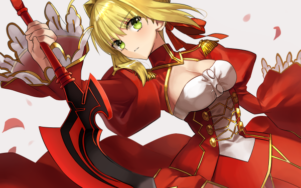 Anime Fate/Extra Fate Series Nero Claudius Saber HD Wallpaper | Background Image