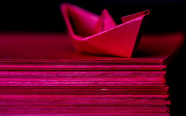 paper boat man made origami HD Desktop Wallpaper | Background Image