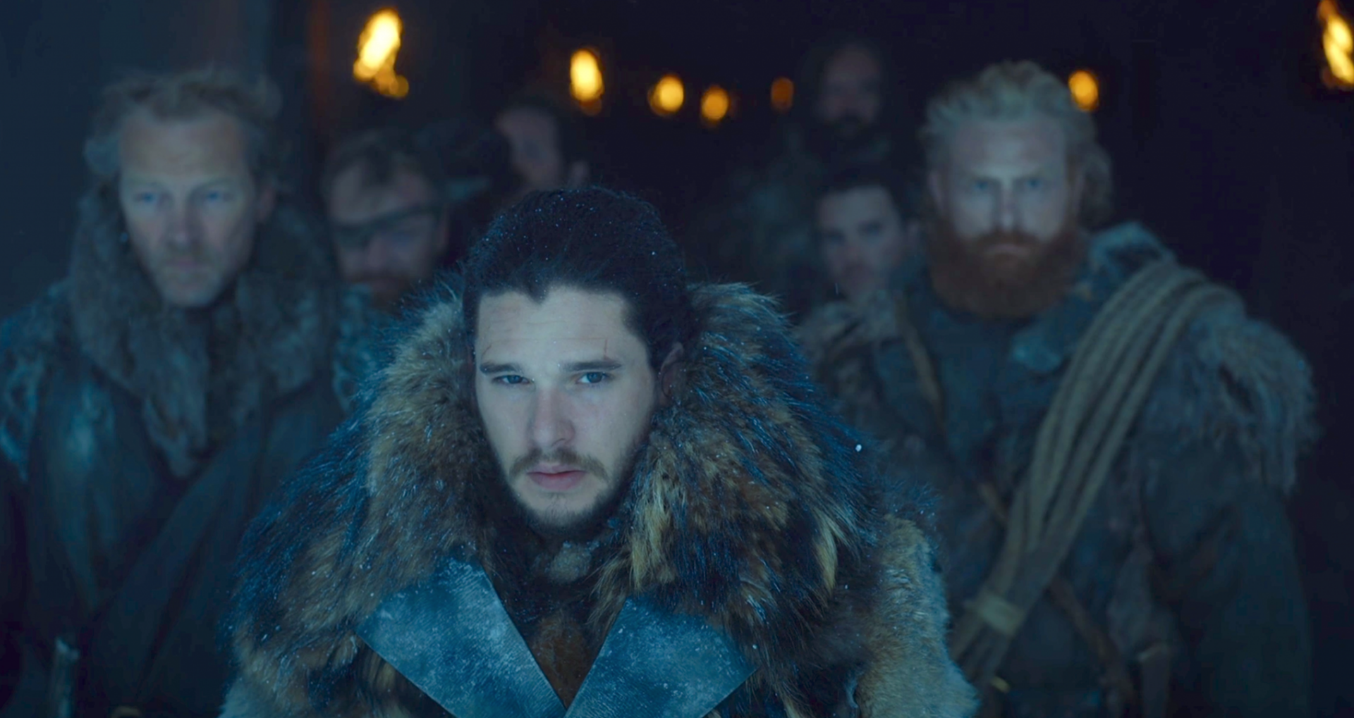 Download Joe Dempsie Gendry (Game Of Thrones) Richard Dormer Beric Dondarrion Kristofer Hivju Tormund Giantsbane Kit Harington Jon Snow Iain Glen Jorah Mormont TV Show Game Of Thrones HD Wallpaper